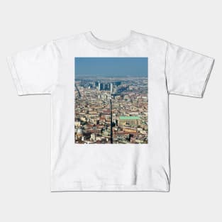 Panorama of Naples Kids T-Shirt